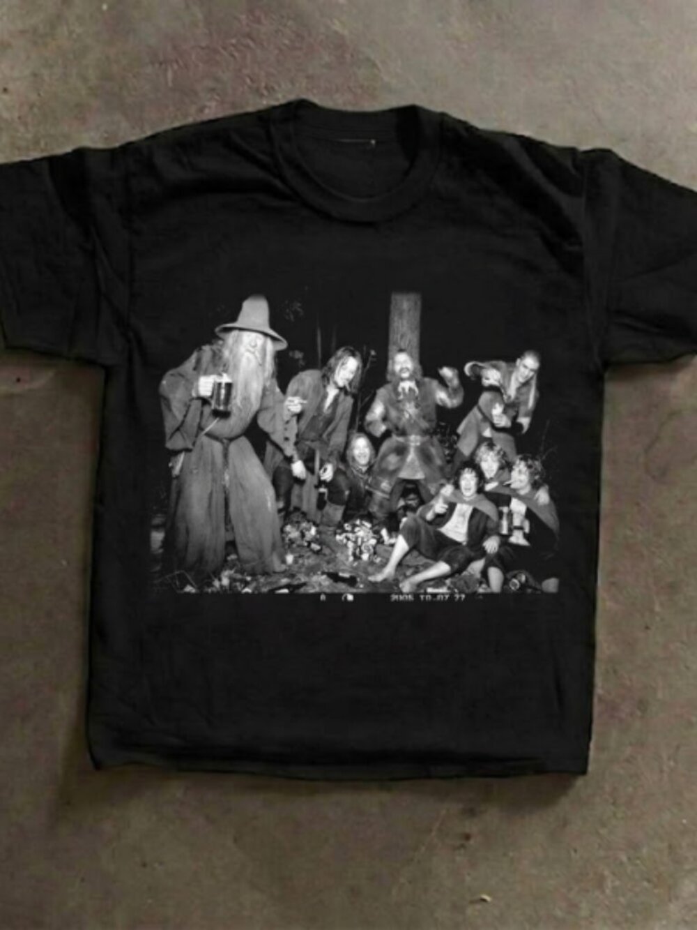 The Lord of the Rings Funny "Party" Graphic T-Shirt